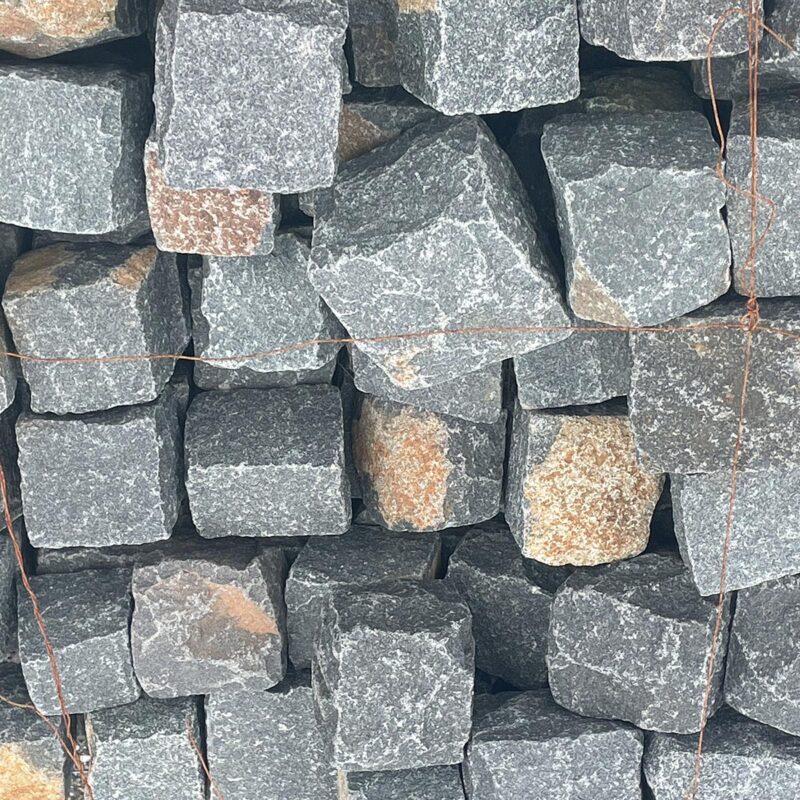 Dark Granite Cobble Blocks