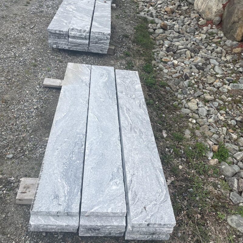 Granite Silver Mist Treads