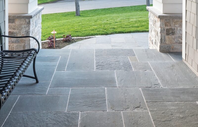 Natural Cleft Pattern Bluestone Pavers - Premier Stone and Landscape Supply