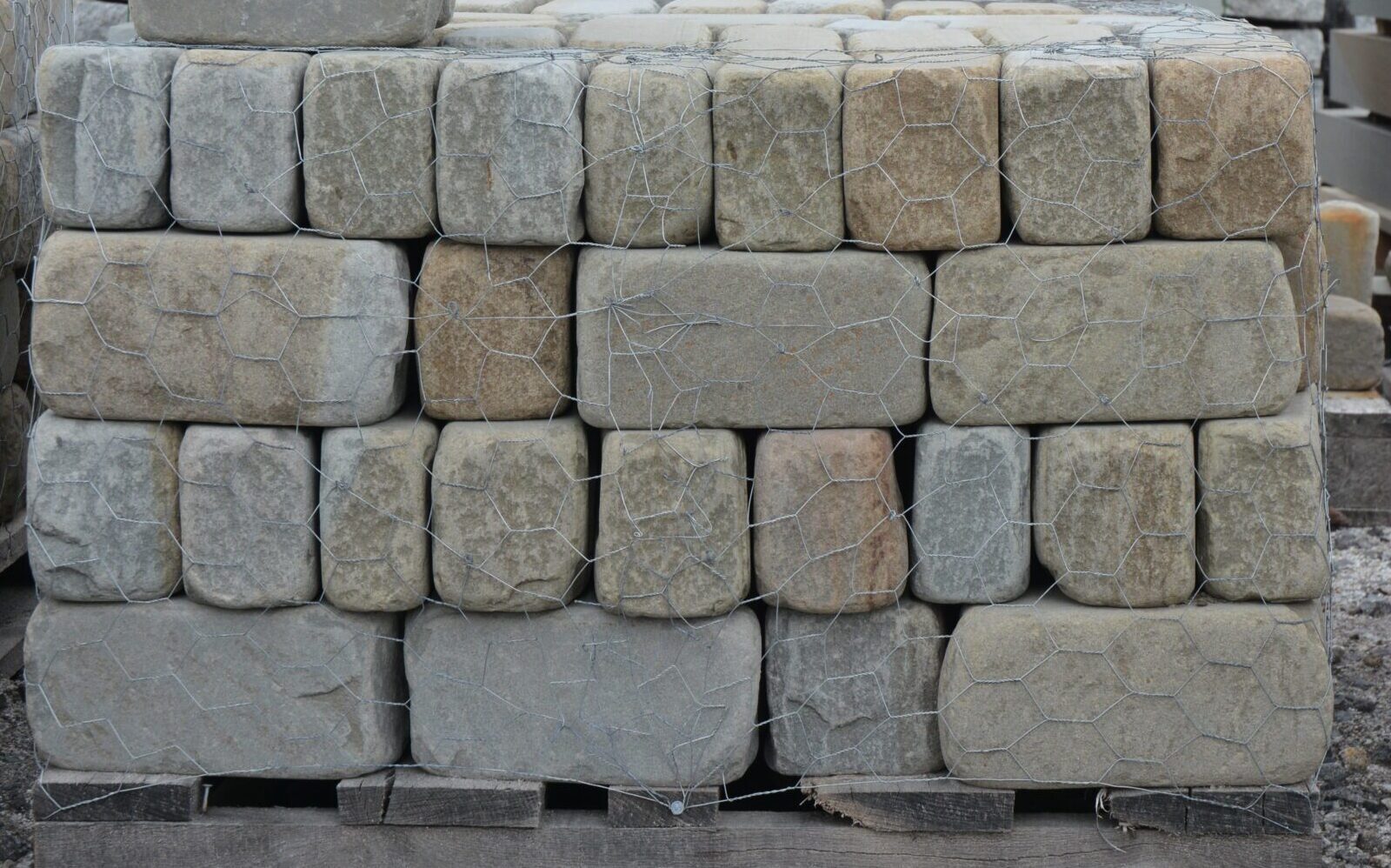Tumbled Bluestone Cobblestones